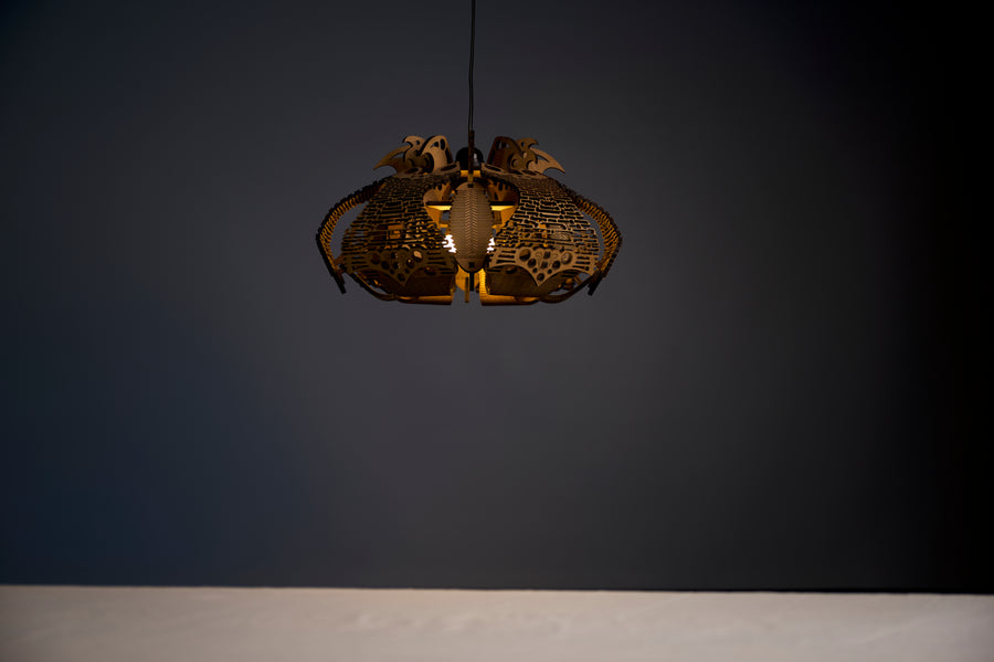 Designer Lampshade — Temple Base