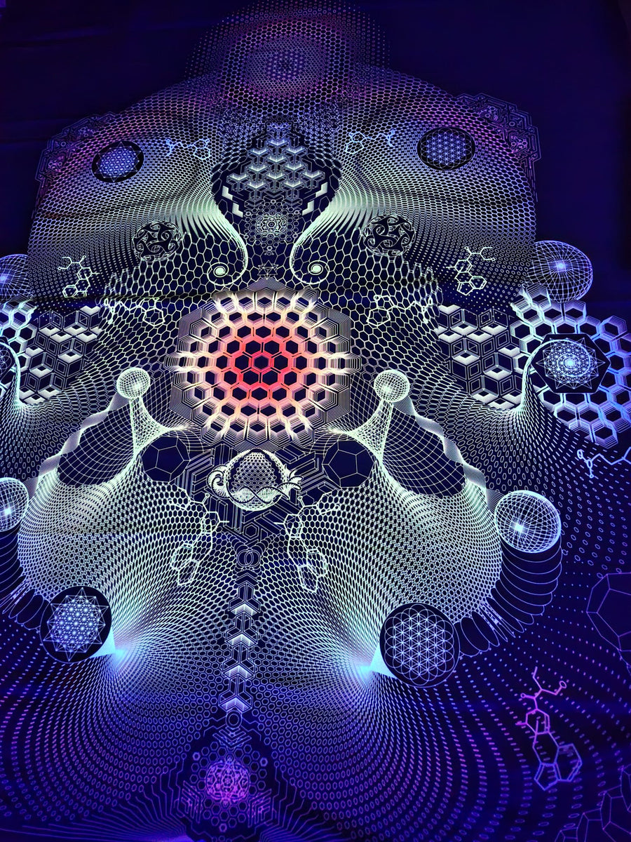 Fractal Entity — 150×250cm backdrop