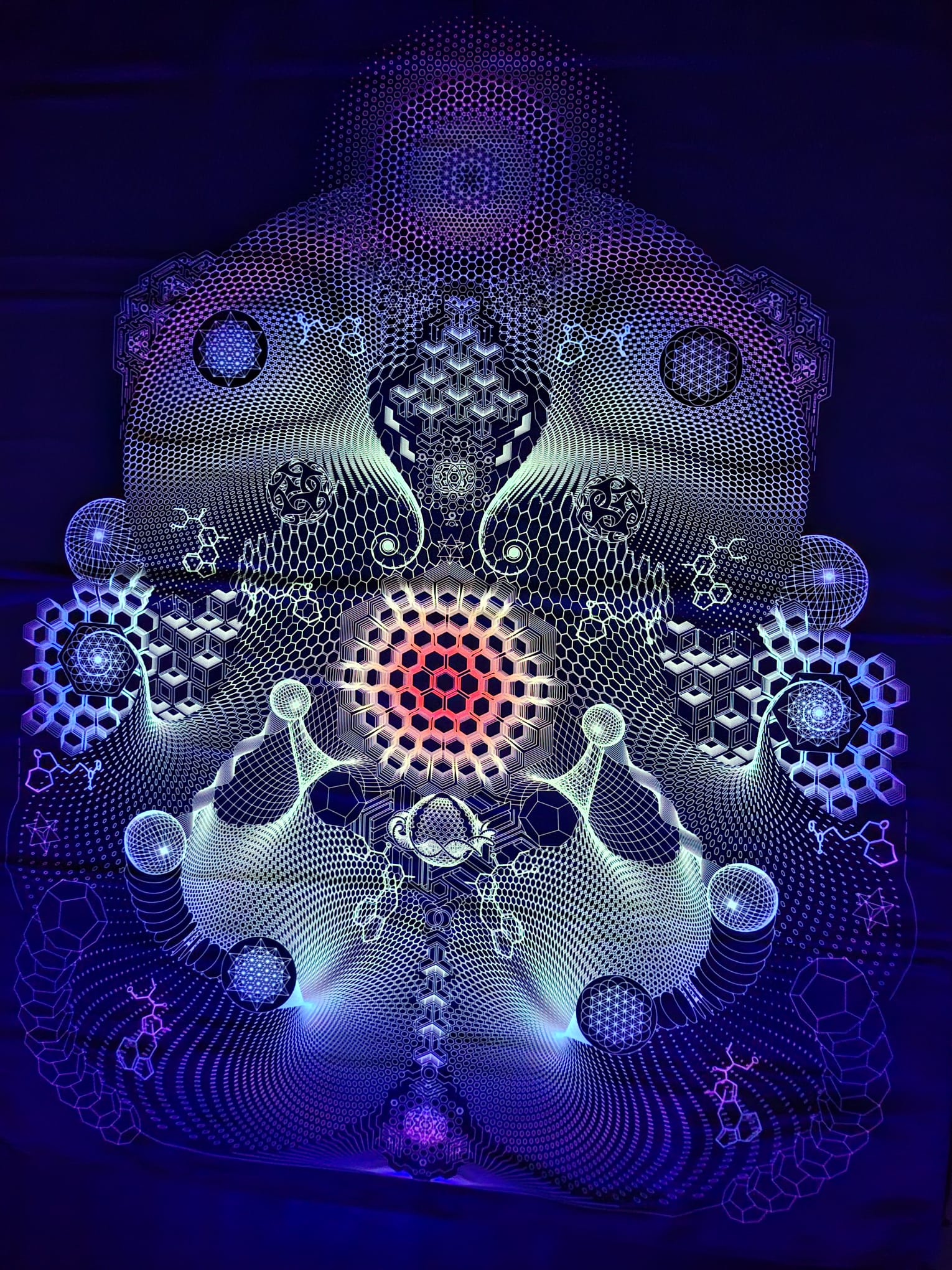 Fractal Entity 150cm x 250cm