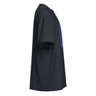 GeoTron Violet cotton box t-shirt in Navy Blazer, right side view