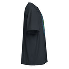 Neural Program Turquoise cotton box t-shirt in Navy Blazer, right side view